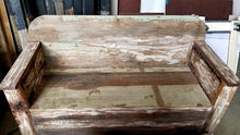 Reclaimed Boat Wood Couch